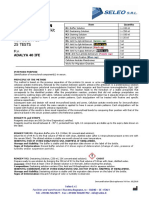 Electrophoresis Kit Ref. SL-IFX-25 25 Tests: Immunofixation