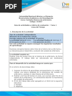 Guia de Actividades - Tarea 1 - Linea Del Tiempo