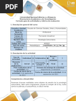 Guía de Actividades y Rúbrica de Evaluación - Fase 2 - Trabajo Colaborativo 1