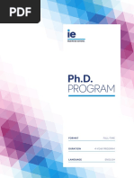 PhD-Program IE Business School