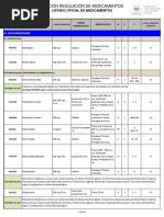 LISTADO OFICIAL DE MEDICAMENTOS ISSS Junio 2021