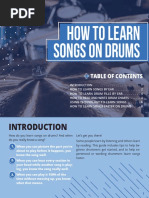 Ultimate Guide To Learning Songs On Drums