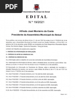 Ordem de Trabalhos e Documentação - 4 Sessão Ordinária 2021 (13/09/2021) Assembleia Municipal Do Seixal