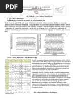 Actividad 1 - La Tabla Periódica