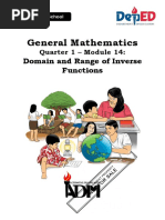 Gen Math11 - Q1 - Mod14 - Domain-And-Range-Of-Inverse-Functions - V1-Edited