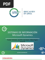 Sistemas de Informacion Microsoft Dynamics