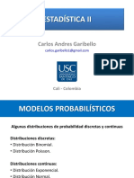 Distribuciones de Probabilidad - Binomial y Poisson