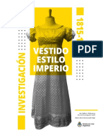 MHT Vestido Estilo Imperio