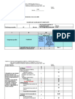 Planificare Matematica - Stiinte Sociale (Uman)