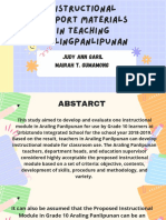 17 Instructional Support Materials in Teaching AralingPanlipunan