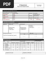 IT Access Request Form