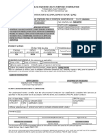 Logolog Farmers Multi-Purpose Cooperative: Contractor'S Accomplishment Report (Car)