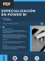 Esp. de Power BI