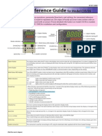 Quick Reference Guide: For Model C35/36