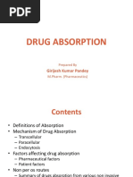 Drug Absorption