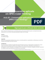 APOSTILA+CRONOANÁLISE+ +aula+05+ +Cronoanálise+Aplicada+Em+BPM+e+Lean+Thinking