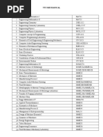 Vtu Mechanical All Subject List