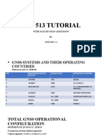 Svy 513 Tutorial: With Solved Past Questions