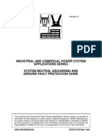 System Neutral Grounding and Ground Fault Proteccion Guide