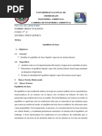 Práctica - Equilibrio Líquido Vapor de Soluciones Binarias