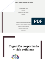 Actividad 8-Cognición Corporizada y Vida Cotidiana