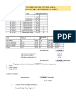 Calculo de Dotacion de Agua