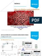 Ejercicios Resueltos Con Diodos Semiconductores: Electrónica