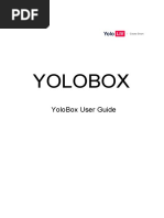 Yolobox User Guide