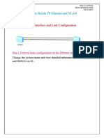 Lab 1-1 Ethernet Interface and Link Configuration