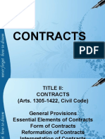 1 - General Provisions of Contracts