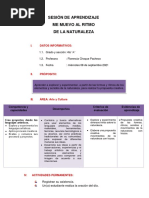 SESIÓN DE APRENDIZAJE N°102 Miercoles 08 de Septiembre