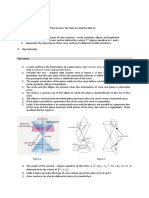 Lesson No. 1 Topic: The Conics I - Objectives: at The End of The Lessons, The Learners Shall Be Able To