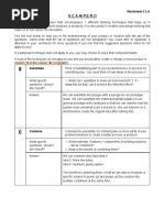 SCAMPERO Worksheet