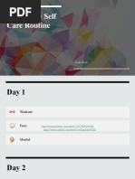 My 30 Day Self Care Routine: Icandoit