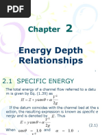 Energy Depth Relationships