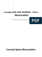 Chiropractic Line Analysis