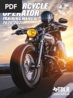 TDLR Motorcycle Operators Manual