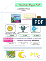 Plan Lector 1º Grado A - Aguita Vida