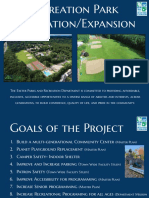 Recreation Park Renovation Presentation 1 28 2020