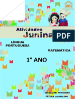 Atividade Junina 1 Ano