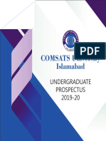 UnderGraduate Prospectus 2019 20