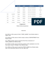 Assignment: Database Systems and Applications