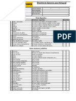 Checklist Hidrogrua Operador