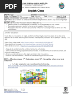 First English Worksheet Third Grade 3TERM ENVIRONMENT-resuelta