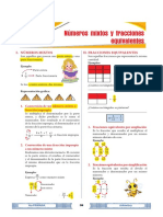 Números Mixtos y Fracciones Equivalentes