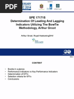 Determination of Leading and Lagging Indicators Utilizing The BowTie Method