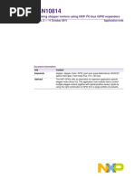 Driving Stepper Motors Using NXP I C-Bus GPIO Expanders: Rev. 2 - 11 October 2011 Application Note