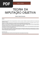 Teoria Da Imputação Objetiva