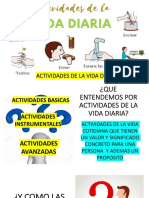 Clase 1 Actividades de La Vida Diaria, Enfermedad, Discapacidad y Dependencia