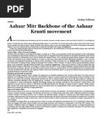 Aahaar Mitr: Backbone of The Aahaar Kranti Movement